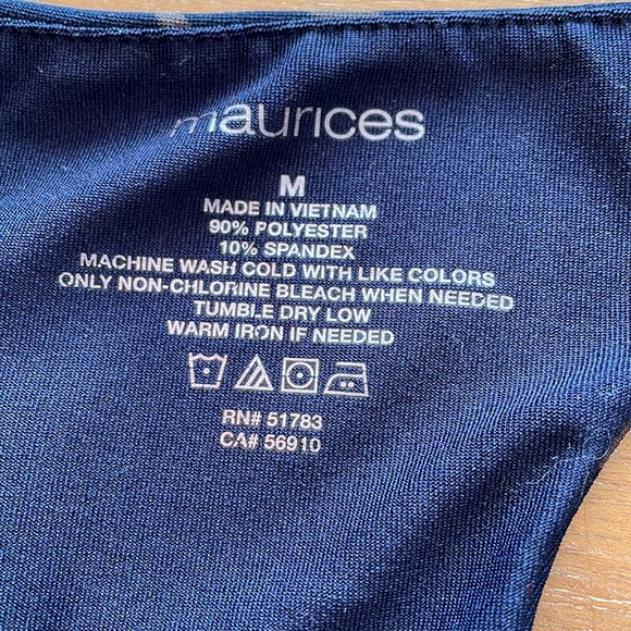 Maurice’s Yoga Sports Bra, racerback, front mesh, no inserts - Picture 3 of 4